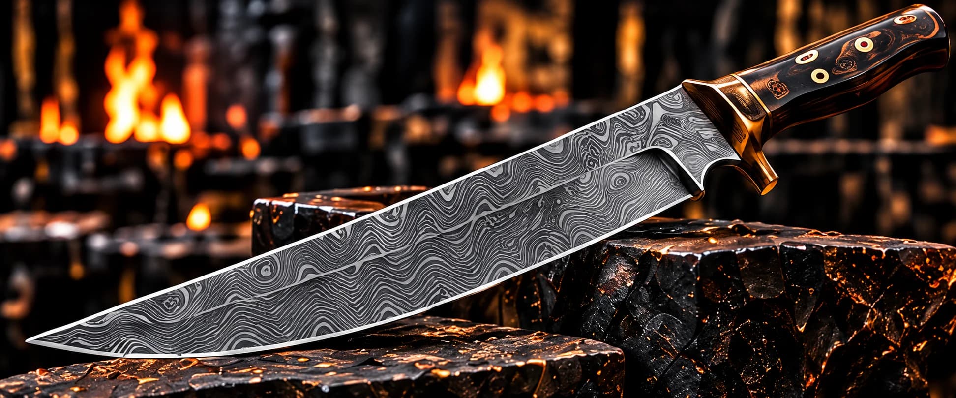 JEXMOO handmade Damascus craftsmanship